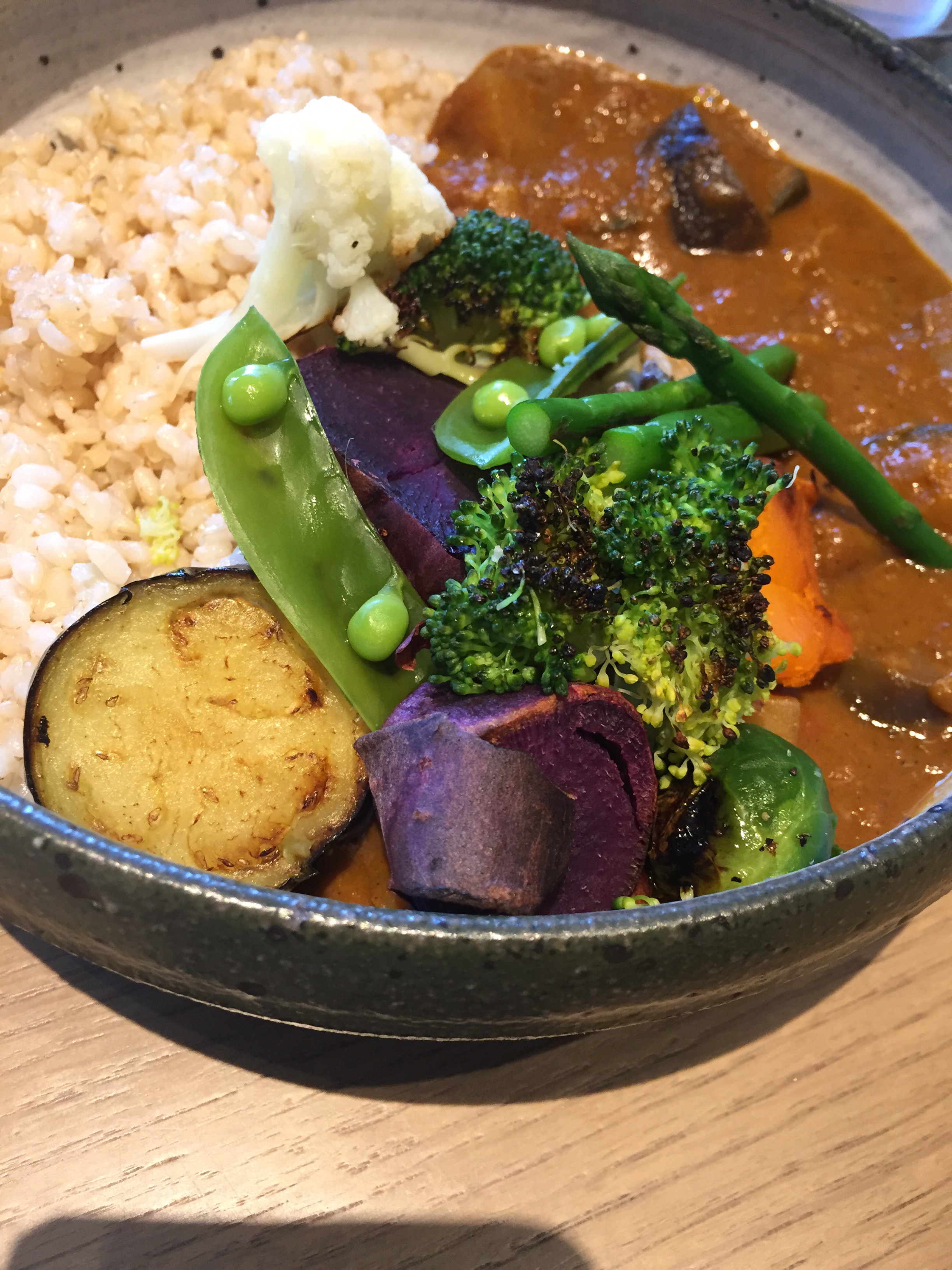 スパイシービーガンカレー*